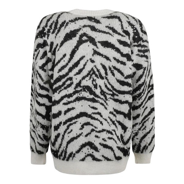Zebra Knit Cardigan SS24