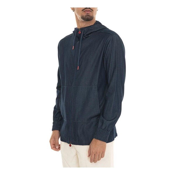 Cotton Hooded Zip Sweatshirt