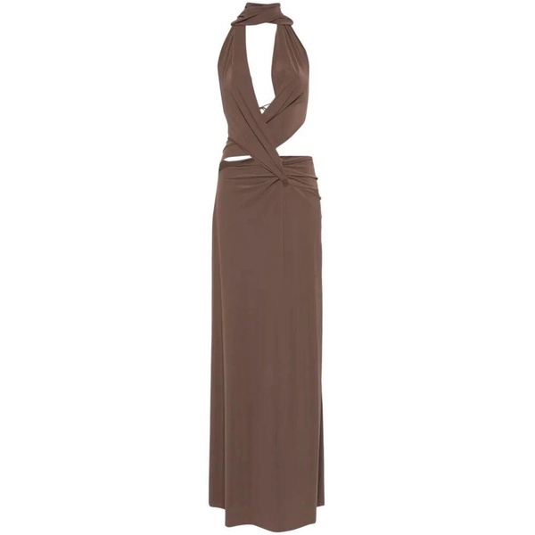 Cross Design Back Knot Dress