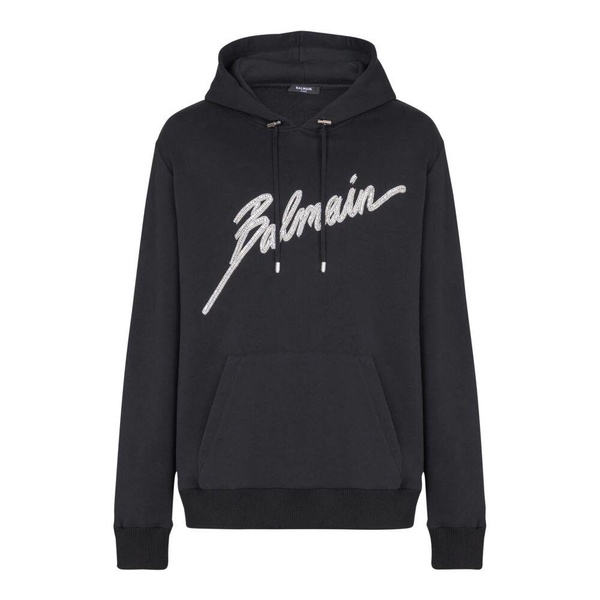 Balmain Sweatshirt with shimmering appliqués