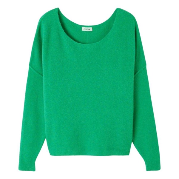 Damsville Green Sweater