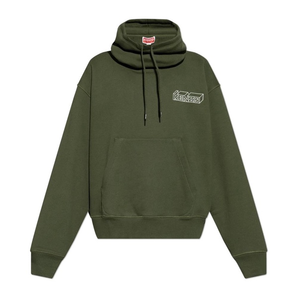 Sweater with wide collar
