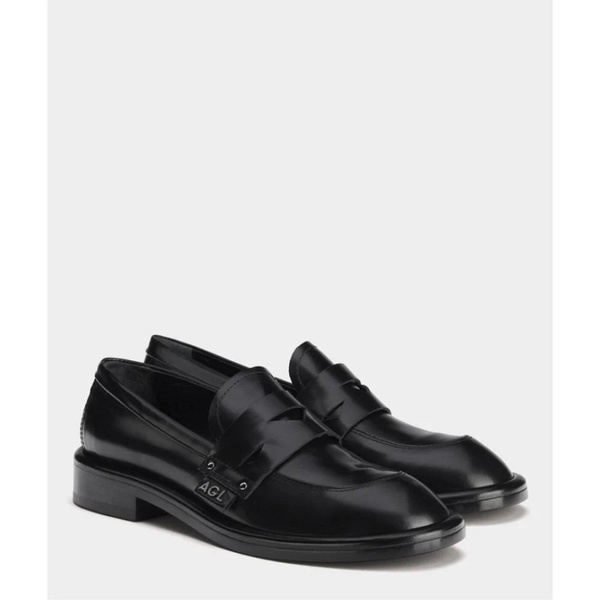 Metallic Leather Loafer