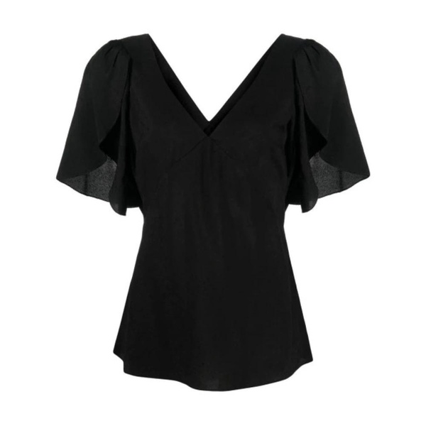 Romantic Ruffled Sleeve Blouse