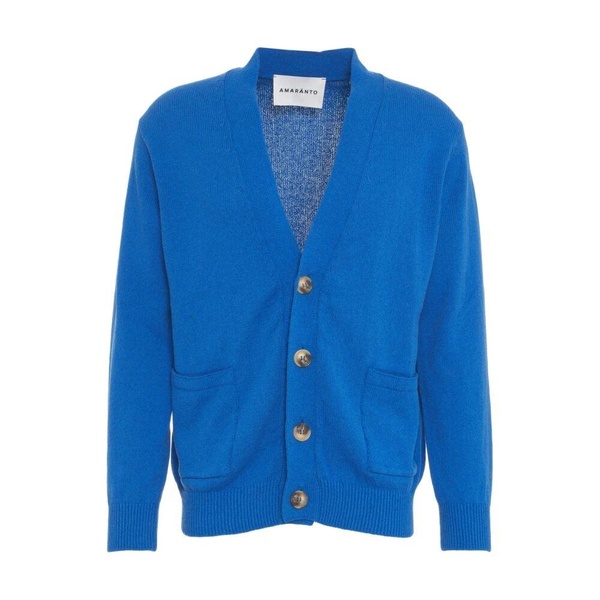 Blue Knit Cardigan