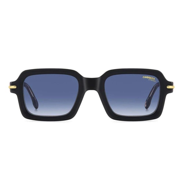 Black Gold/Dark Blue Shaded Sunglasses
