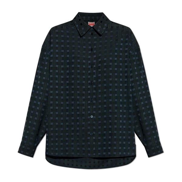 Kenzo Check Pattern Shirt