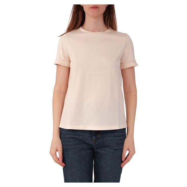 Ruffle Sleeve T-Shirt