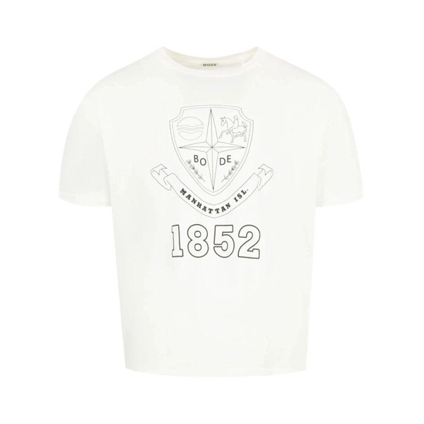 Graphic Print Crew Neck T-shirt