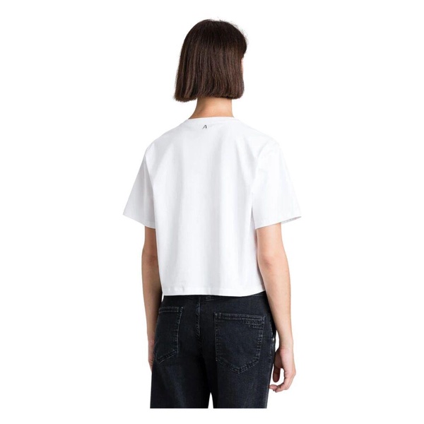 White T-shirts and Polos with Print
