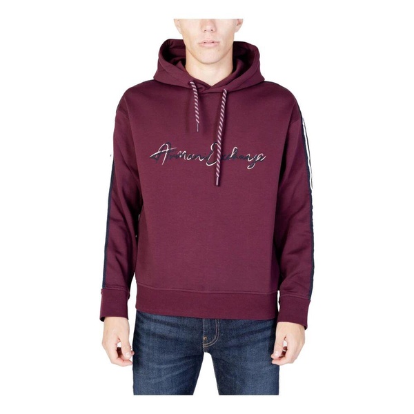 Bordeaux Print Hooded Sweatshirt