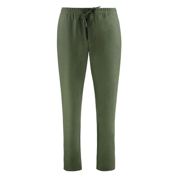 Linen Wool Blend Trousers