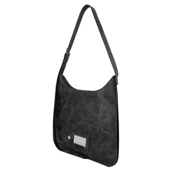 platt shoulder bag -  - leather - black