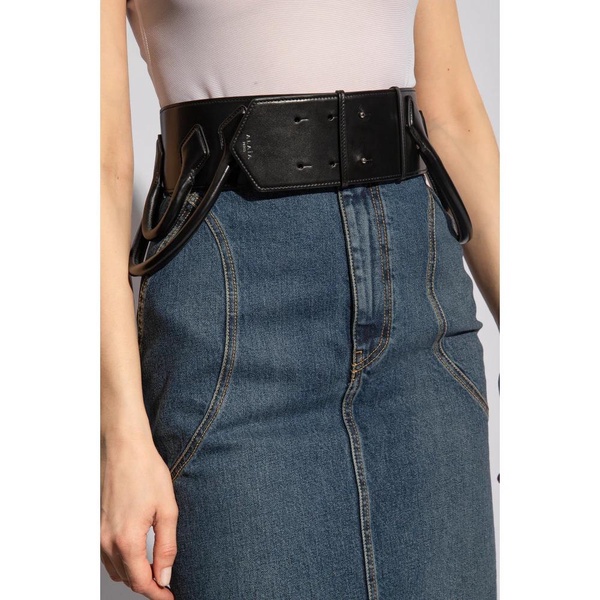 Wide waist belt