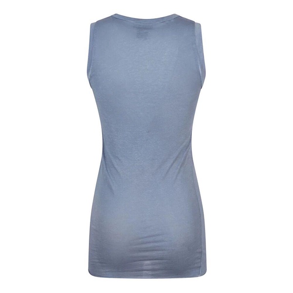 Clear Blue Cotton Top Made in Italy