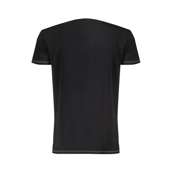 Black Cotton Underwear with Print