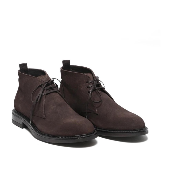 Suede Ankle Boots Brown AW23