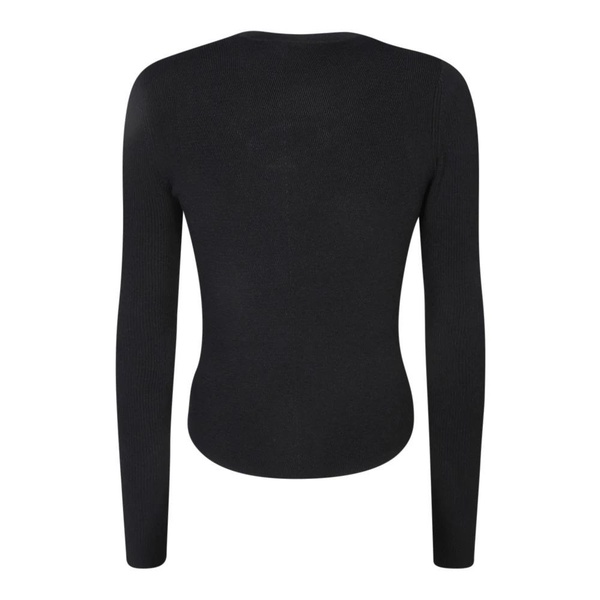 Black Knitwear AW24 Elegant Style