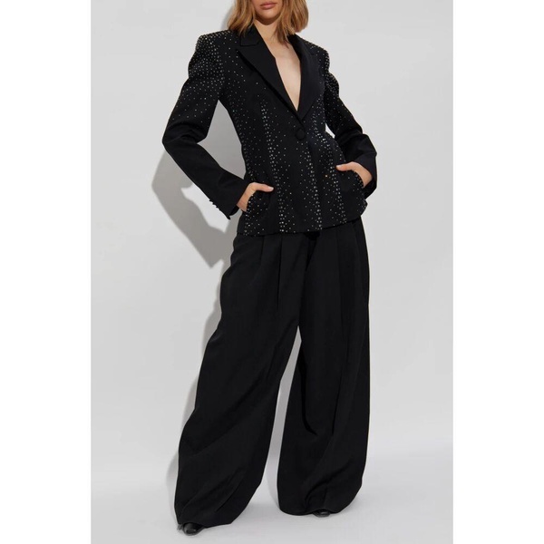 Wool Blazer with Sequins