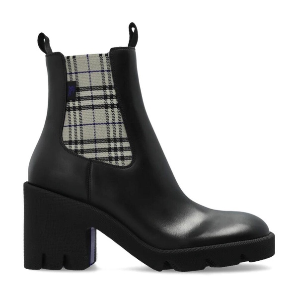 Stride heeled ankle boots
