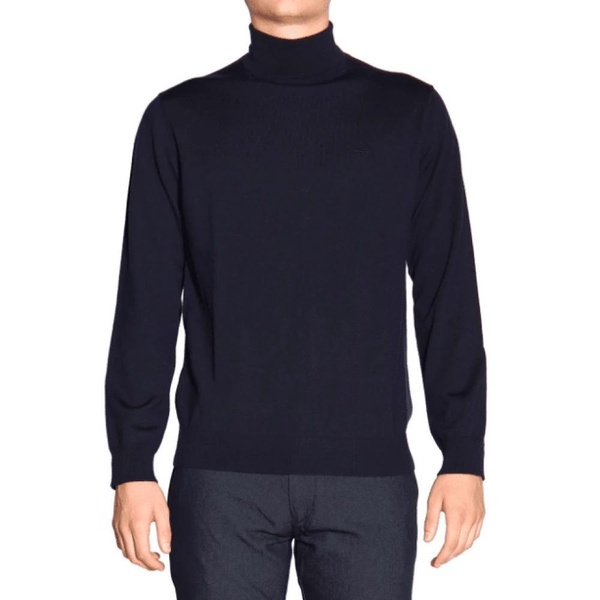 Essential Rollneck Turtleneck in Pure Virgin Wool