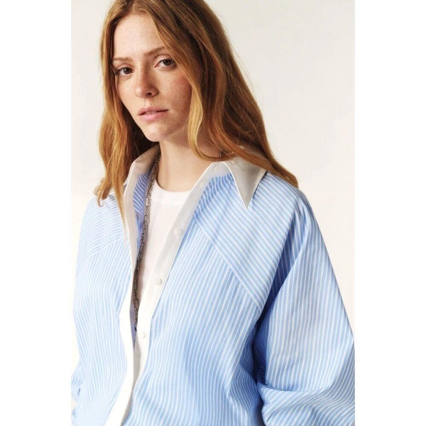 Striped Shirt - Straight Cut - Long Sleeve