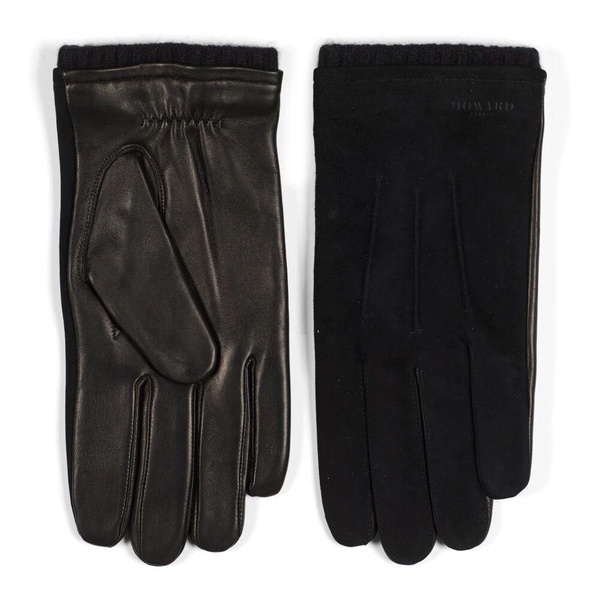 Suede and Lamb Nappa Leather Gloves
