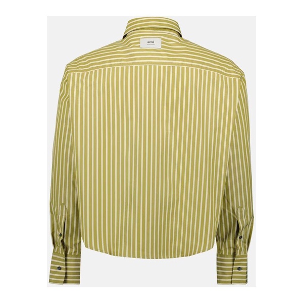 Green Striped Heart Friend Shirt