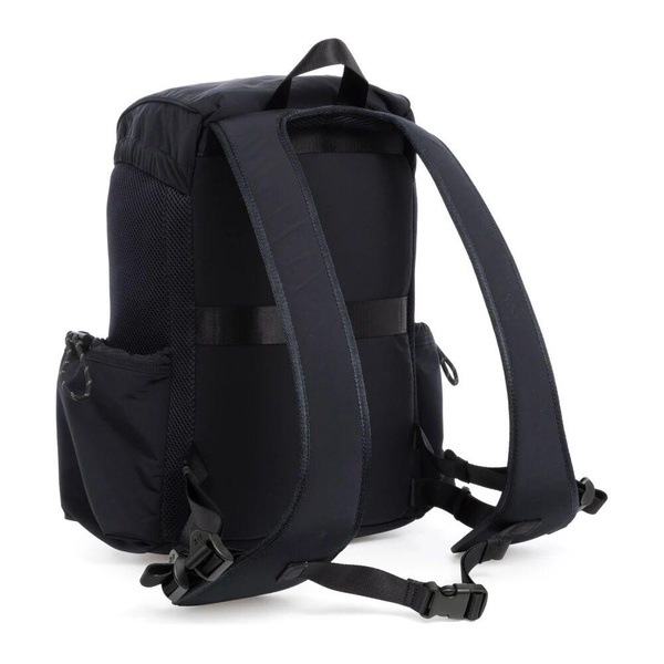 Stylish Zip Closure Plain Backpack