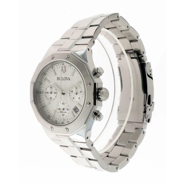 Octagon Chronograph Steel Watch