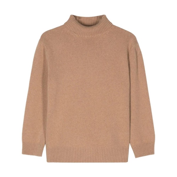 Cashmere Blend Ribbed Knit Sweater