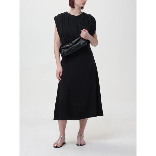Lime Pleated Midi Dress
