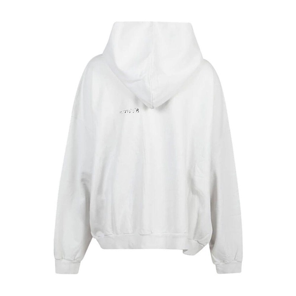 Balenciaga Women Bb Corp Cotton Hoodie
