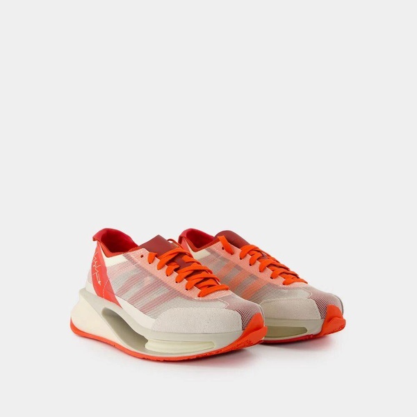 Red Sneakers with Rubber Sole