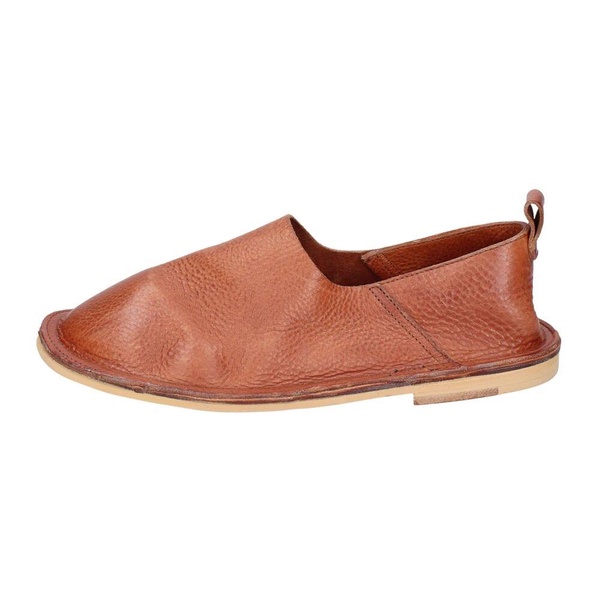 Vintage Leather Slip-On Loafers