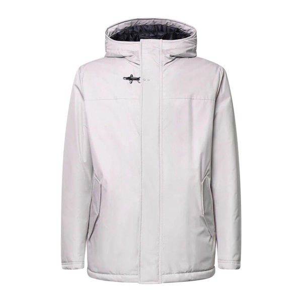 Nylon Caban with Integrated Hood