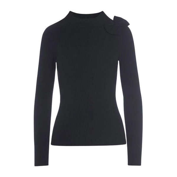 Saku Knit Blouse with Bow