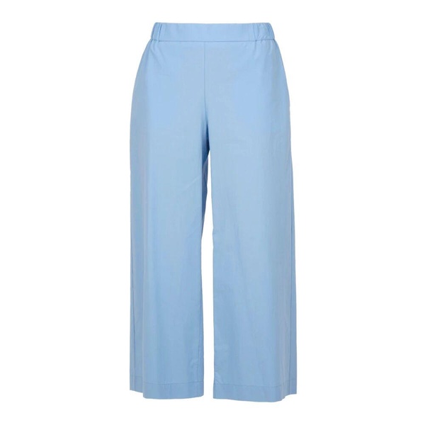 Wide Leg Trousers in Azure