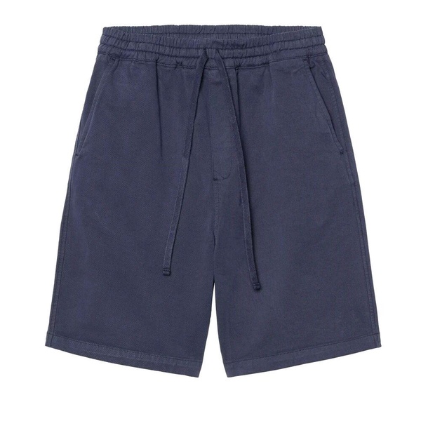 Blue Stretch-Twill Floyde Shorts
