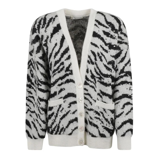 Zebra Knit Cardigan SS24