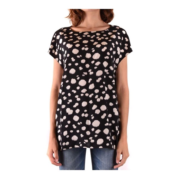 Oversized Polka Dot Blouse
