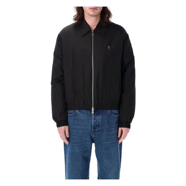 Black Zipped Jacket Outerwear AW24