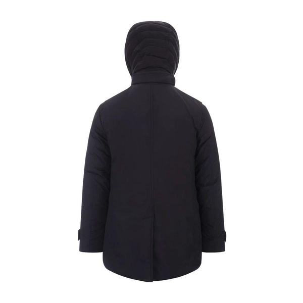 Blue Straight-Fit Raffaello Coat