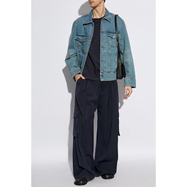 Denim shirt with pocket
