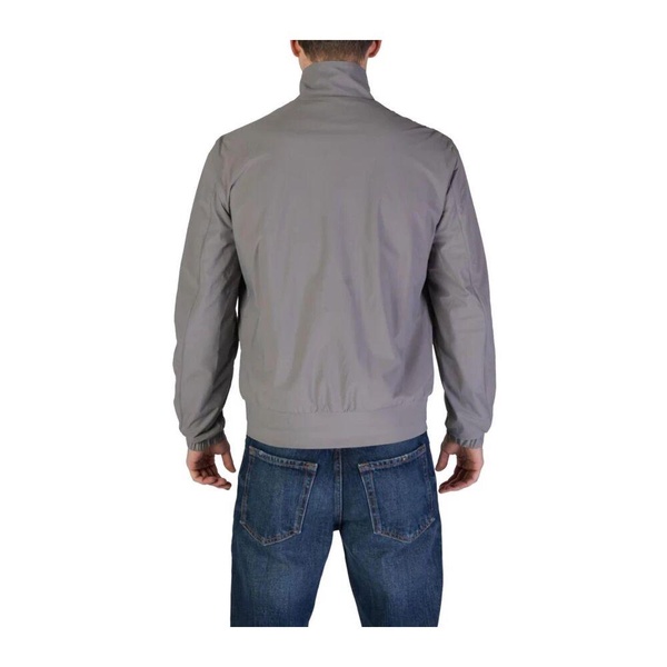 Gray Blend Jacket for Men