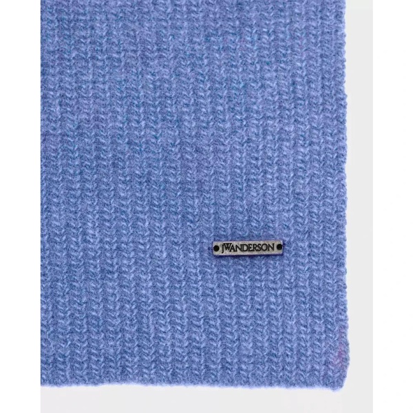 Purple Wool Ombre Scarf