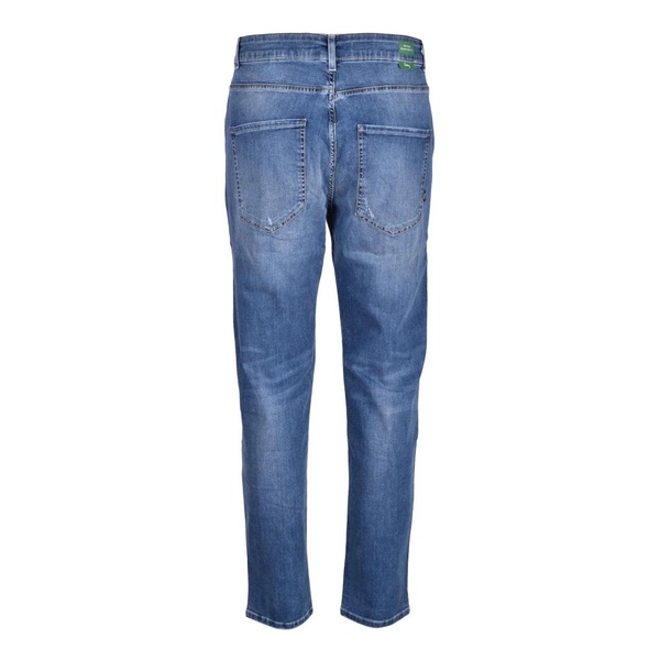 Grey Cotton Elastan Jeans