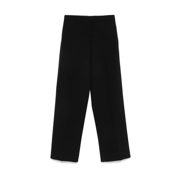 Black Tailored Twill Pants