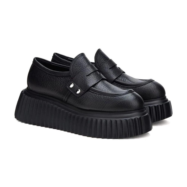 Black Womens Loafers
