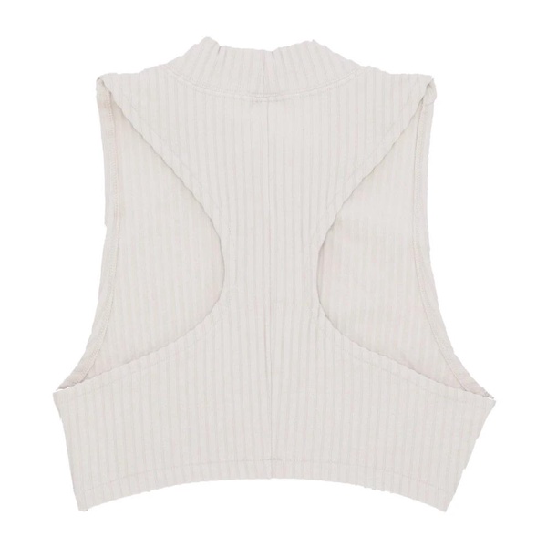 Chill Knit Rib Crop Tank